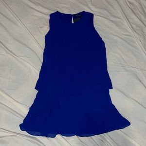 Women’s Ralph Lauren Navy Tiers Dress